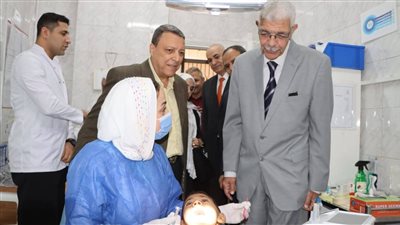 جولة مفاجئة من رئيس جامعة المنوفية لمستشفى منشأة سلطان الجامعي أعرف التفاصيل