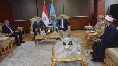 تفاصيل لقاء محافظ الغربية بوزير الأوقاف وعدد من الشخصيات الدينية
