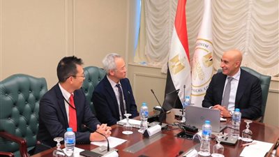 وزير التعليم يبحث مع وفد 