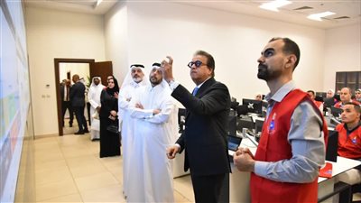 تقاصيل لقاء وزير الصحة مع نظيره القطري 