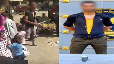 القبض على «بلطجي السوق» بعد انتشار فيديو له بالسلاح في بني سويف