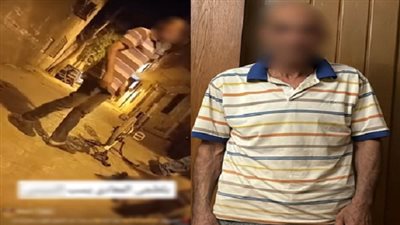 ضبط صاحب فيديو التلويح بسلاح أبيض والتلفظ بعبارات خارجة في المعادي