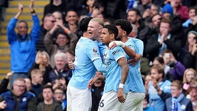 هالاند يقود مانشستر سيتي للفوز على إيفرتون بثنائية في الدوري الإنجليزي