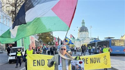 وقفة بالسويد لإحياء ذكرى الصحفي الفلسطيني صالح الجعفراوي