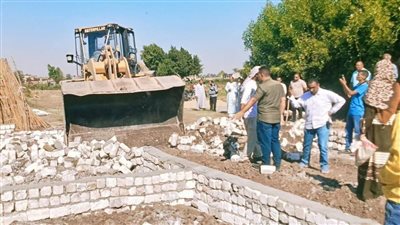 محافظ المنيا: إزالة 393 حالة تعدٍ على الأراضي الزراعية وأملاك 