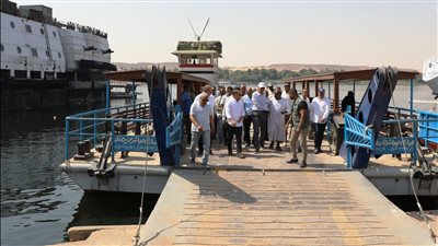 محافظ أسوان يوجه بإحكام السيطرة على مرسى غرب