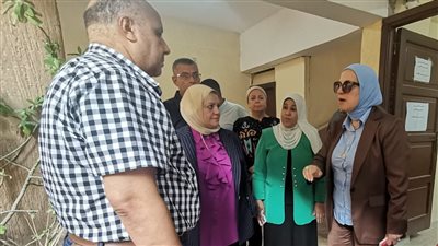 مدير تعليم القاهرة تتفقد مدارس إدارة غرب التعليمية