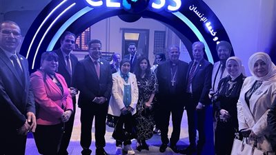 حزب الوعي يشارك باحتفالية اليوبيل الماسي للهيئة القبطية الإنجيلية للخدمات الاجتماعية