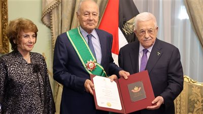 بعد منحه نجمة فلسطين.. أبوالغيط: الوشاح الأكبر أغلى ما تقلدت خلال مسيرتي