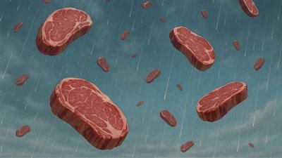 ظاهرة اللحوم الغامضة.. ما سر أمطار لحوم كنتاكي عام ١٨٧٦؟