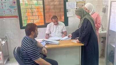 حملة تفتيشية على الوحدات الصحية بقرى سمالوط بالمنيا 