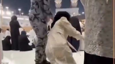 المعتمر المصري يوضح ملابسات واقعة الحرم