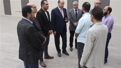 رئيس جامعة المنصورة يتابع تنفيذ مشروعات التطوير بالقطاعات التعليمية والطبية
