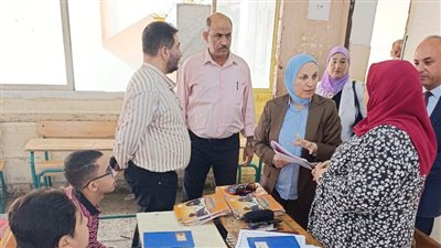 مدير تعليم القاهرة تتفقد مدرستَي المنيرة الإعدادية والخديوية الثانوية بنين