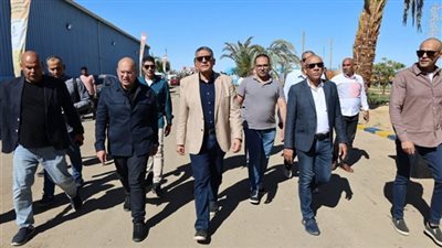 محافظ الجيزة يتفقد الاستعدادات لانطلاق المهرجان الدولي الثامن للتمور بالواحات البحرية