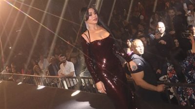 هيفاء وهبي تتألّق في حفلٍ جماهيري كامل العدد بالأردن.. صور