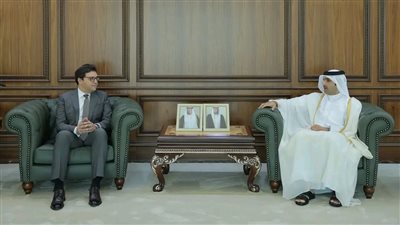 وزير الثقافة يلتقي نظيره القطري لمناقشة عدد من المشروعات الثقافية