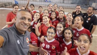 أميرة وجدي تشيد بأداء لاعبات 15 مايو في دوري براعم كرة الطائرة