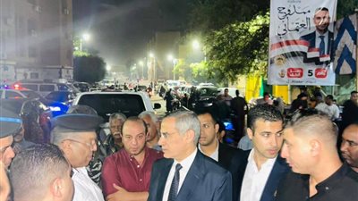 مدير أمن الأقصر يتفقد مقار اللجان لمتابعة سير العملية الانتخابية (صور)