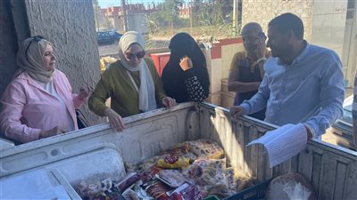 الطب البيطرى يضبط ٩٦ كيلو من اللحوم غير الصالحة للاستهلاك الادمى بدمياط