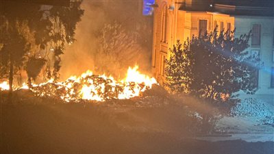 القصة الكاملة لحريق المتحف الزراعي بالدقي بعد السيطرة على النيران| صور