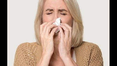 انسداد الانف 