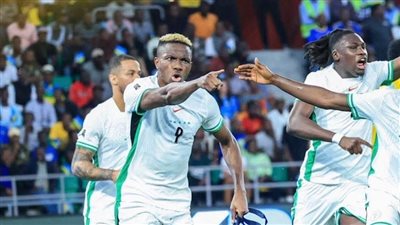 فى تصفيات المونديال نسور نيجيريا تحلق فوق الجابون بفوز كاسح 