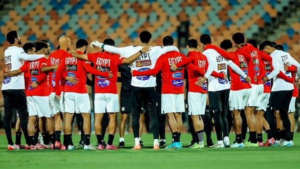 صورة أرشيفية لتدريبات منتخب مصر بالقاهرة