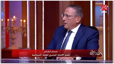 حسام الشاعر: مضاعفة الطاقة الفندقية وتطوير المطارات والطرق السياحية مطالب أساسية لزيادة الأعداد الوافدة 