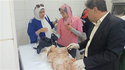 «بيطرى الأقصر» يشن حملة تفتيشية موسعة على الأسواق بالمدينة (صور)