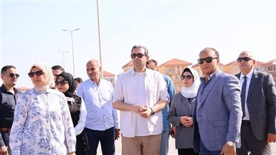 محافظ دمياط يتابع عدد من أعمال التطوير بمدينة رأس البر 