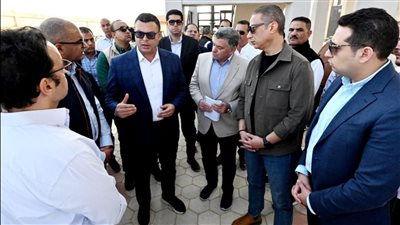  وزير الإسكان ومحافظ الفيوم يتفقدان محطتي معالجة «بطن أهريت» و«الحامولي»
