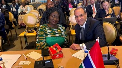 وزير الخارجية يبحث مع نائبة رئيس جمهورية غانا تعزيز العلاقات الثنائية والتعاون