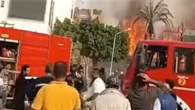 المعاينة الأولية تكشف سر سرعة انتشار النيران داخل لوكيشن تصوير استوديو مصر 