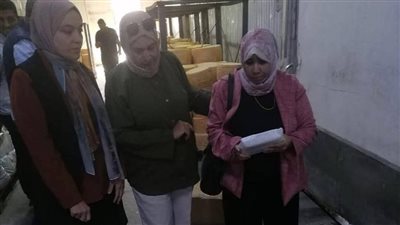 ضبط 5.6 طن جمبري وأسماك وكاليمارى مجهولة المصدر وغير مطابقة للمواصفات