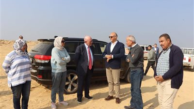 محافظ القليوبية يستقبل وفد البنك الدولي لتفقد مشروع المحطة الوسيطة بالخانكة 
