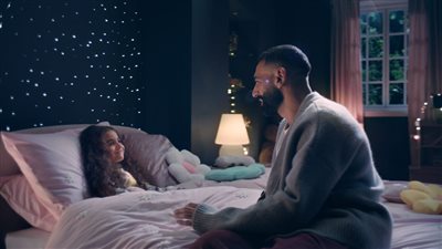 محمد صلاح وابنته كيان في إعلان برنامج 