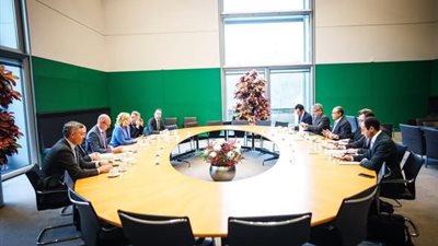  وزير الخارجية يلتقي مع رئيسة البرلمان الألماني.. تفاصيل