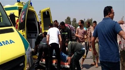 إصابة 3 أشخاص في حادث تصادم دراجتين ناريتين بالأقصر