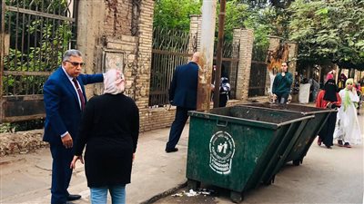 محافظ الدقهلية يقوم بجولة صباحية مفاجئة بحي غرب المنصورة