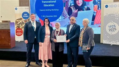 تفاصيل مشاركة وفد جامعة طنطا في ورشة عمل 