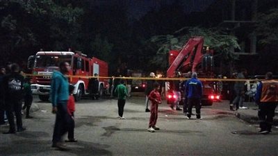 انهيار عقار إمبابة