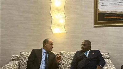 تفاصيل لقاء وزير الخارجية ونظيره الأنجولي