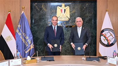 بروتوكول تعاون بين النيابة العامة ووزارة الاتصالات لتطوير وتحديث منظومة التحول بالنيابة