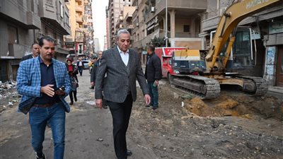  جولة ميدانية موسّعة لمحافظ الغربية بالمحلة الكبرى ...أعرف التفاصيل