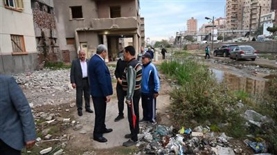 بعد شكاوي الأهالي...جولة مفاجئة لمحافظ الغربية بمنطقة 