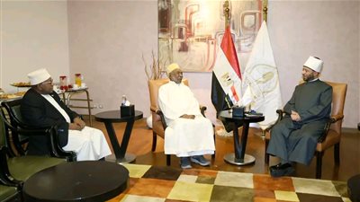 وزير الأوقاف يبحث تعزيز التعاون الديني مع مفتي جزر القمر 