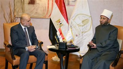 «الأزهري» يؤكد دعم مصر للقضية الفلسطينية خلال لقائه بمستشار «أبو مازن»