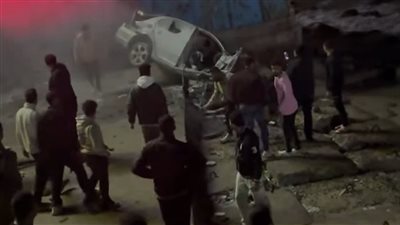 مصرع شاب وإصابة آخرين في حادث سقوط سيارة من أعلى كورنيش الإسكندرية 