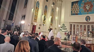 كاتدرائية السيدة العذراء تحتفل بعيد الميلاد المجيد بحضور قيادات بالدولة